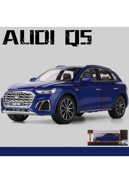 1:24 Audi Q5 Alaşım Model Araba Suv Off-Road Araç Döküm Metal Oyuncak Araba Koleksiyonu Çocuk Oyuncak Araba Simülasyon Geri Çekin Çocuk Için Hediye (Yurt Dışından)