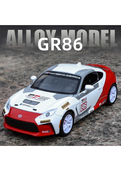 Jdm 1:32 Toyota GR86 Ralli Araba Alaşım Metal Pres Döküm Model Araba Ses ve Işık Klasik Duygusal Koleksiyon Erkek Arkadaşı Için Hediye Erkek (Yurt Dışından) fiyatları