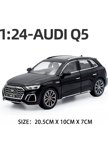 1:24 Audi Q5 Alaşım Model Araba Suv Off-Road Araç Döküm Metal Oyuncak Araba Koleksiyonu Çocuk Oyuncak Araba Simülasyon Geri Çekin Çocuk Için Hediye (Yurt Dışından)