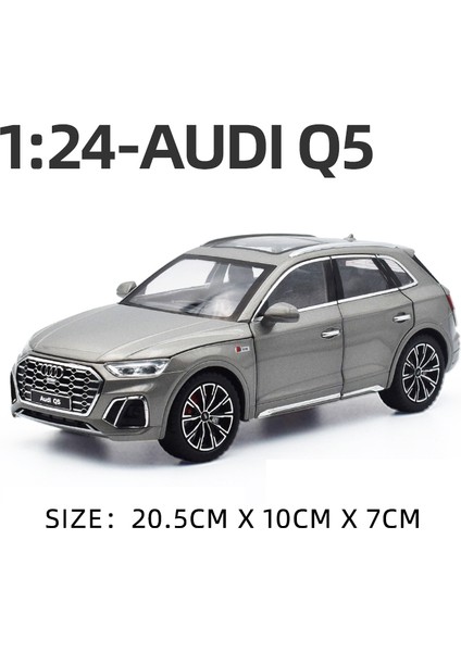 1:24 Audi Q5 Alaşım Model Araba Suv Off-Road Araç Döküm Metal Oyuncak Araba Koleksiyonu Çocuk Oyuncak Araba Simülasyon Geri Çekin Çocuk Için Hediye (Yurt Dışından)