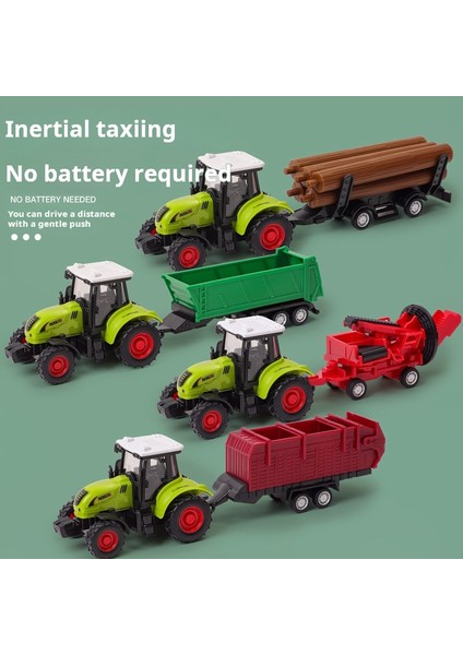 Simülasyon Çiftçinin Arabası Çim Biçme Makinesi Traktör Geri Çekin Çocuk Oyuncakları Atalet Araç Mühendislik Ekskavatör Modeli Toyboy Doğum Günü Hediyesi (Yurt Dışından) modelleri