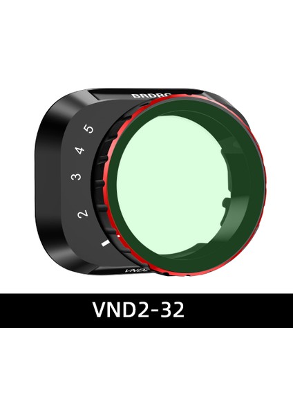 Brdrc Vnd Lens Filtreleri Djı Mini 4 Pro Drone Için VND4-32/64-512 Kamera Aksesuarı Için Ayarlanabilir Optik Cam Değişken Nd Filtreler (Yurt Dışından)