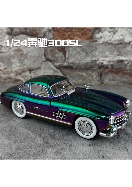 Klasik 1:24 Mercedes-Benz 300SL Elektroliz Sürüm Alaşım Araba Diecast Metal Model Çocuk Oyuncak Çocuklar Hediye Doğum Günü Hediyesi (Yurt Dışından) fiyatları