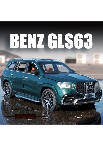 1:24 Mercedes Benz Glamg Amg Alaşım Model Araba Suv Araç Diecast Metal Araba Simülasyon Ses ve Işık Oyuncaklar Çocuklar Için Hediyeler (Yurt Dışından) fiyatları