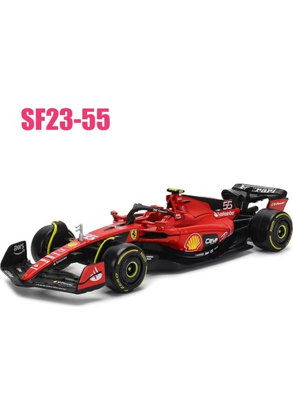 Bburago 1:43 F1 Ferrari SF23 SF24 # 16 # 55'li Döküm Model Araba Oyuncak Koleksiyonu Ilk Sipariş Denklemi Las Vegas 16 SF23 Monza 55 (Yurt Dışından)