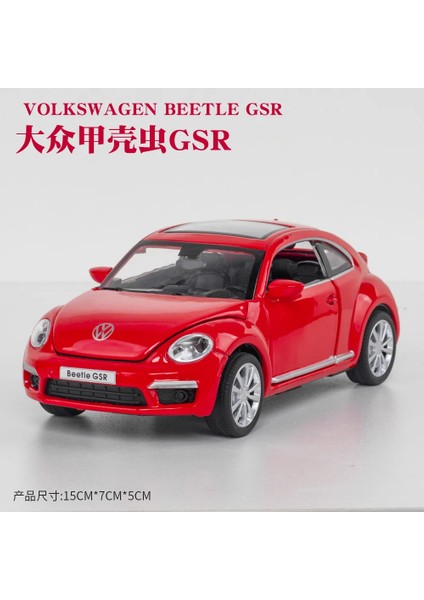 1:32 Volkswagen Beetle Araba Modeli Koleksiyonu Alaşım Pres Döküm Oyuncak Arabalar Çocuklar Için Çocuk Oyuncak Hediyeler Pres Döküm ve Oyuncak Araçlar A134 (Yurt Dışından)