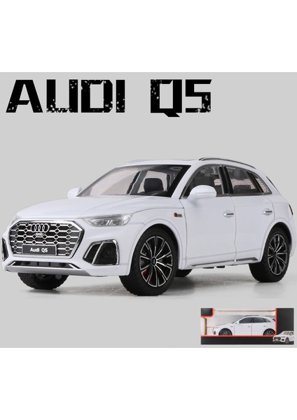 1:24 Audi Q5 Alaşım Model Araba Suv Off-Road Araç Döküm Metal Oyuncak Araba Koleksiyonu Çocuk Oyuncak Araba Simülasyon Geri Çekin Çocuk Için Hediye (Yurt Dışından)