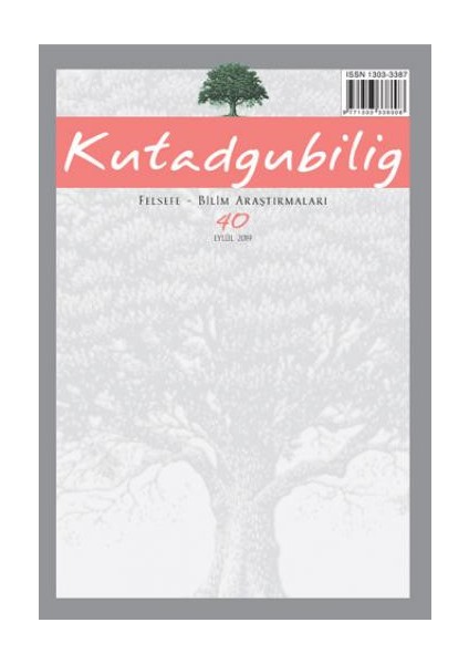 Kutadgubilig Felsefe - Bilim Araştırmaları Sayı 40