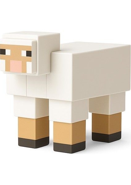 Minecraft Sheep Seti Pembe Koyun Mavi Koyun Beyaz Koyun fırsatları