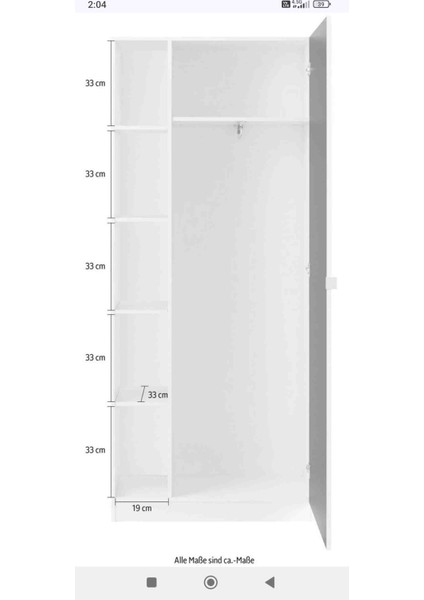 Modern Gardırop Ayakkabılık Tarz Dolap 185*76 modelleri