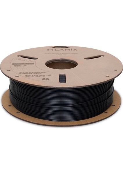 Rapid Petg Siyah Filament 1.75MM 1000GR - Urhanshop Gönderimli modelleri