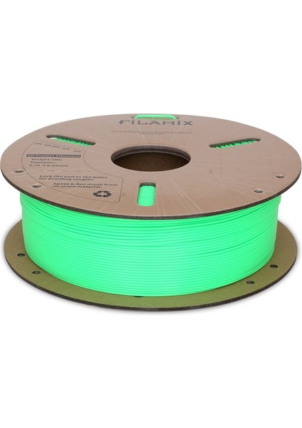 Rapid Petg Yeşil Filament 1.75MM 1000GR - Urhanshop Gönderimli modelleri