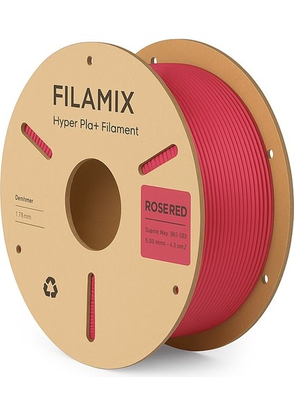 Hyper Pla Filament Gül Kırmızı - Urhanshop Gönderimli fiyatları