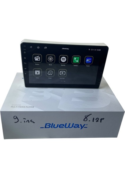 Peugeot 307 Blueway 8-128 Tam Profesyonel Oem Multimedia modelleri