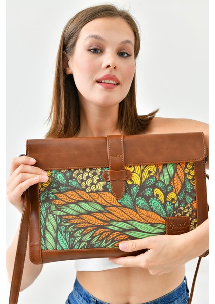 Helene Uzun Askılı '' Macbook Pro-air 14/13.3/13 Inç 38x26 Deri Kılıf Ve Evrak Çantası