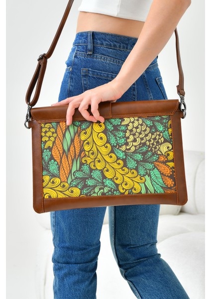 Helene Uzun Askılı '' Macbook Pro-air 14/13.3/13 Inç 38x26 Deri Kılıf Ve Evrak Çantası