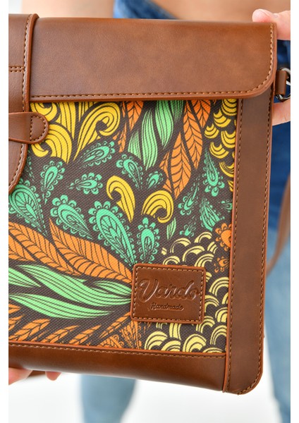 Helene Uzun Askılı '' Macbook Pro-air 14/13.3/13 Inç 38x26 Deri Kılıf Ve Evrak Çantası