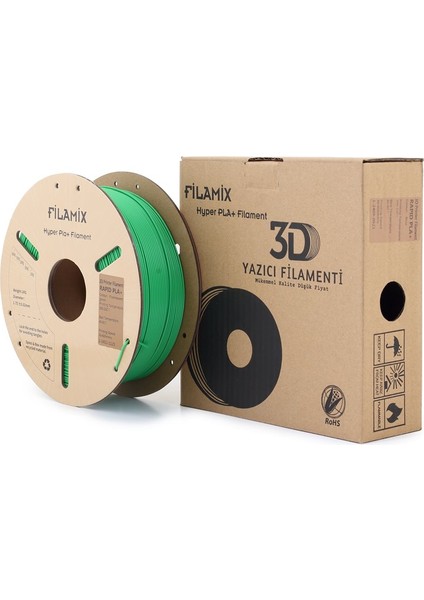 Hyper Pla Filament Florasan Yeşil - Urhanshop Gönderimli