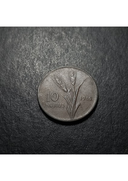 39963687344FA796F6 10 Kuruş 1965 Eski Madeni Para fırsatları