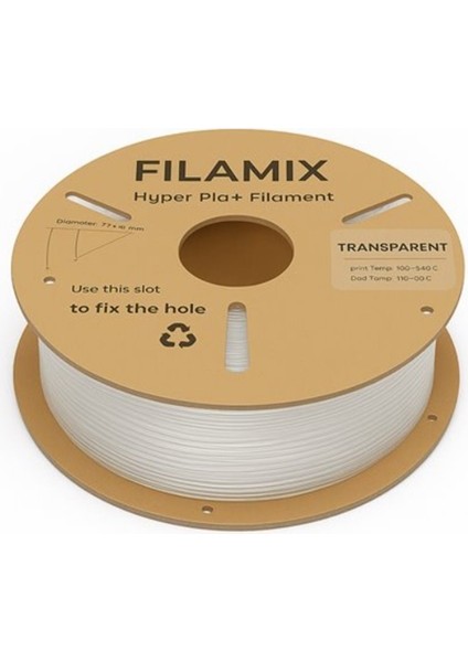Hyper Pla Filament Şeffaf - Urhanshop Gönderimli modelleri