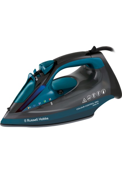 27280-56/RH 2400 W Buharlı Ütü Mavi Colour Control Pro Iron