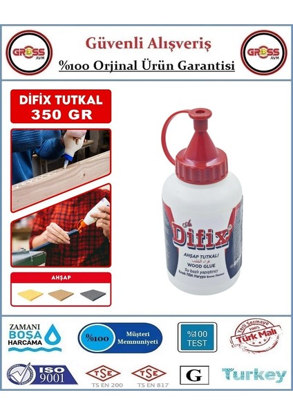 Ağaç Tutkalı - Ahşap Mobilya Tutkalı - 350GR - Beyaz fiyatları