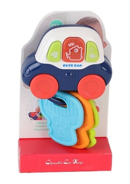 BIB6001-VARDEM Işıklı Müzikli Anahtarlıklı Bebek Arabası fiyatları