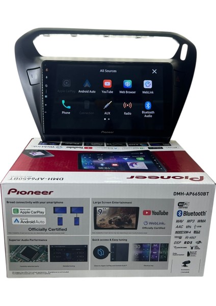 Pejo 301 -Citroen C-Elyse (Siyah) Pioneer 4-64 Tam Profesyonel Oem Multimedia fiyatları