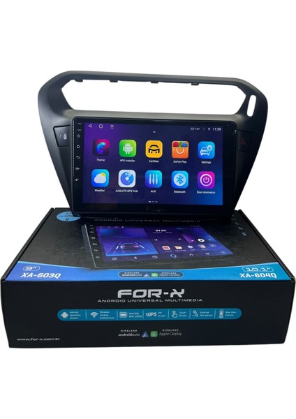 Pejo 301 -Citroen C-Elyse (Siyah) Forx 6-128 Tam Profesyonel Oem Multimedia modelleri