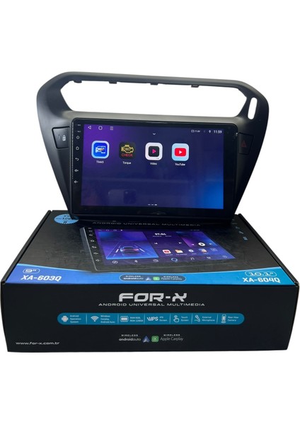 Pejo 301 -Citroen C-Elyse (Siyah) Forx 6-128 Tam Profesyonel Oem Multimedia fırsatları