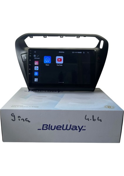 Pejo 301 -Citroen C-Elyse (Siyah) Blueway 4-64 Profesyonel Oem Multimedia indirimleri