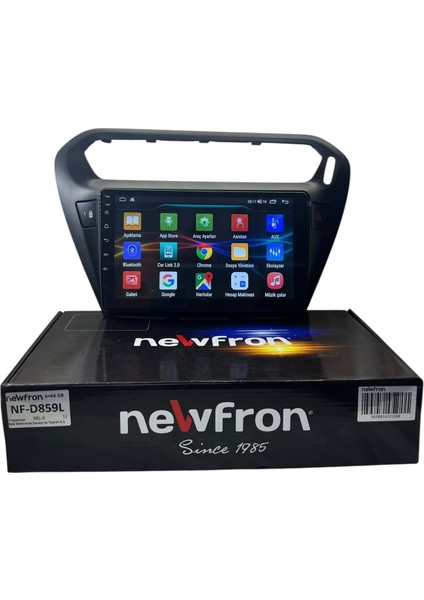 Pejo 301 -Citroen C-Elyse (Siyah) Newfron 6-64 Tam Profesyonel Oem Multimedia fiyatları
