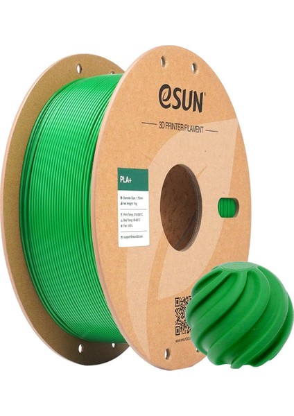 Çim Yeşili Pla+ Filament 1.75MM 1 kg Plus -