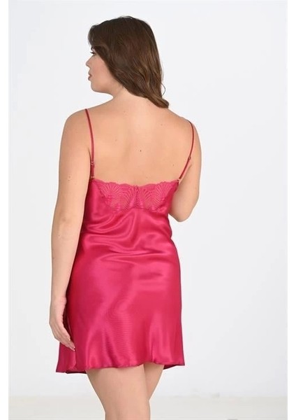 Arias Closet 2li Vişne Sabahlık Takımı Bigsize 6212
