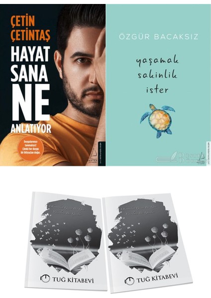 Hayat Sana Ne Anlatıyor ve Yaşamak Sakinlik Ister + Hediyeli