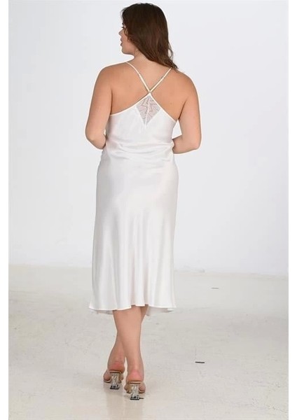 Arias Closet 2li Ekru Sabahlık Takımı Bigsize 6224 fiyatları