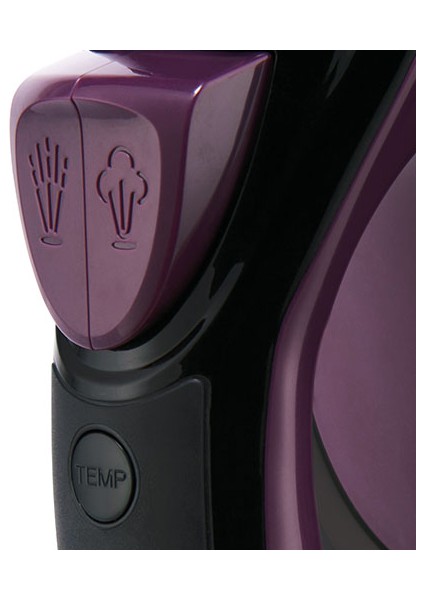 27281-56/RH 2800 W Buharlı Ütü Mor Colour Control Pro Iron