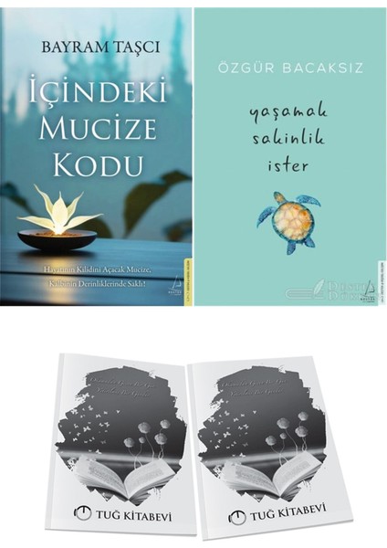 Içindeki Mucize Kodu ve Yaşamak Sakinlik Ister + Hediyeli