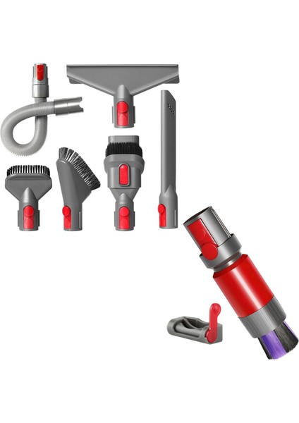 V15 V11 V10 V7 V8 Absolute Animal Elektrikli Süpürge Için Ev Temizlik Seti ve Yumuşak Kıllı Toz Fırçası (Yurt Dışından)