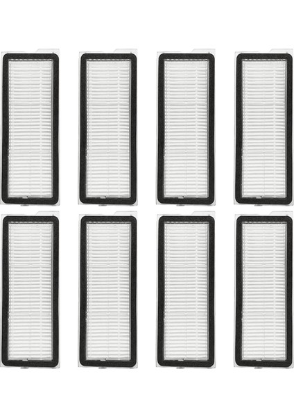 Qrevo Curv, P10 Pro, P20 Pro, Qrevo S, Maxv Robot Süpürge Aksesuarları Için 8 Adet Hepa Filtre (Yurt Dışından)