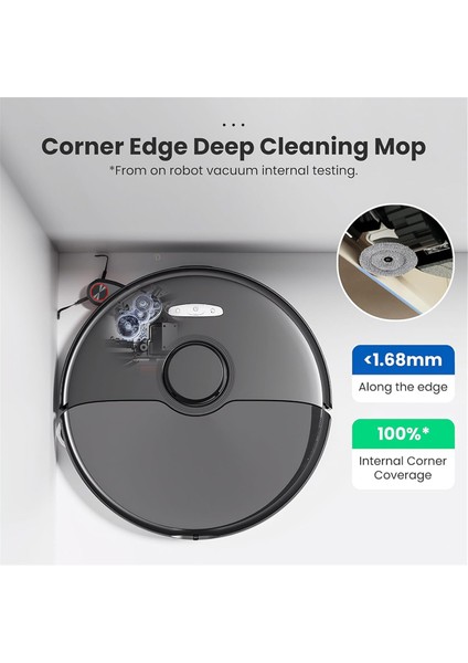 S8 Maxv Ultra Robot Süpürge Için Mendiller, Mendiller ve Yan Silecekler, Gümüş Iyon Mikrofiber Vibrarise 3.0 Silme (Yurt Dışından) fiyatları
