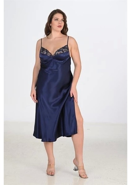 Arias Closet 2li Lacivert Sabahlık Takımı Bigsize 6228 fiyatları