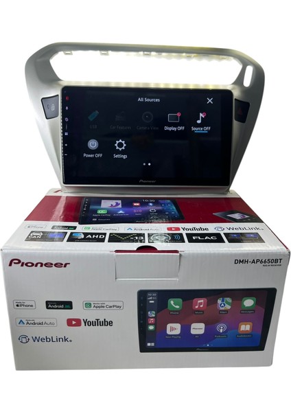 Pejo 301 Citroen C-Elyse (Gri) Pioneer 4-64 Tam Profesyonel Oem Multimedia modelleri