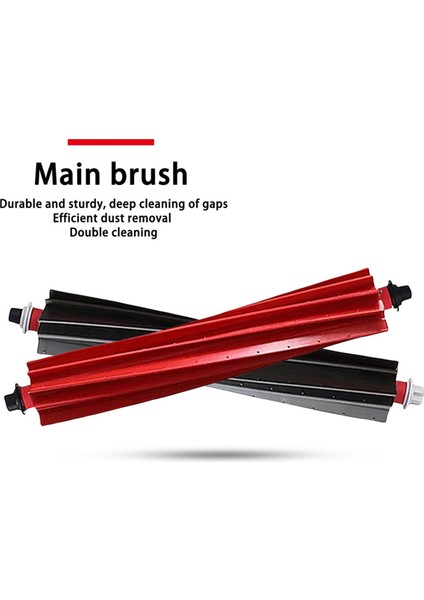 Ana Fırça Kapağı Takımı Qrevo Master /V20/P10S Pro Elektrikli Süpürge Robot Silindir Yan Toz Torbası ile Uyumlu (Yurt Dışından) fırsatları