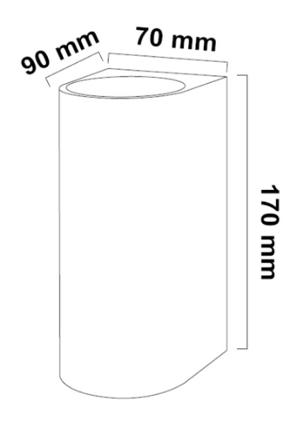Madrid Klasik Tarz Dış Mekan Aplik – Antrasit 2×GU10’LU Duvar Feneri fırsatları