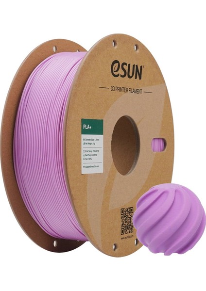 Pla+ Leylak 1.75MM 1kg Filament -