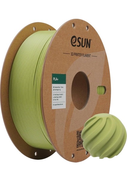 Pla+ Matcha Yeşili 1.75MM 1kg Filament -