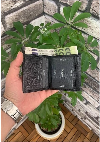 Hakiki Deri Dustin Siyah Erkek Cüzdanı (T407) modelleri