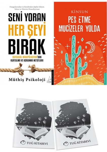 Seni Yoran Her Şeyi Bırak ve Pes Etme Mucizeler Yolda + Hediyeli