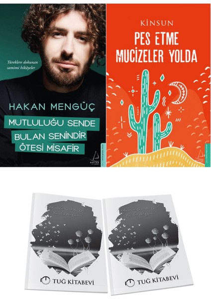 Mutluluğu Sende Bulan Senindir, Ötesi Misafir ve Pes Etme Mucizeler Yolda + Hediyeli